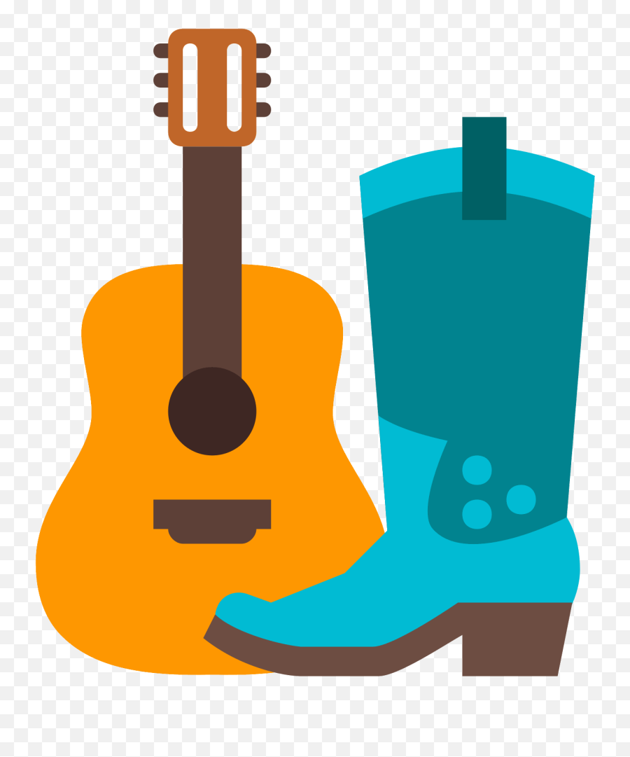Country Music Icon Transparent Png - Vector Country Music Country Music Clipart Png,Steel Instrument Icon