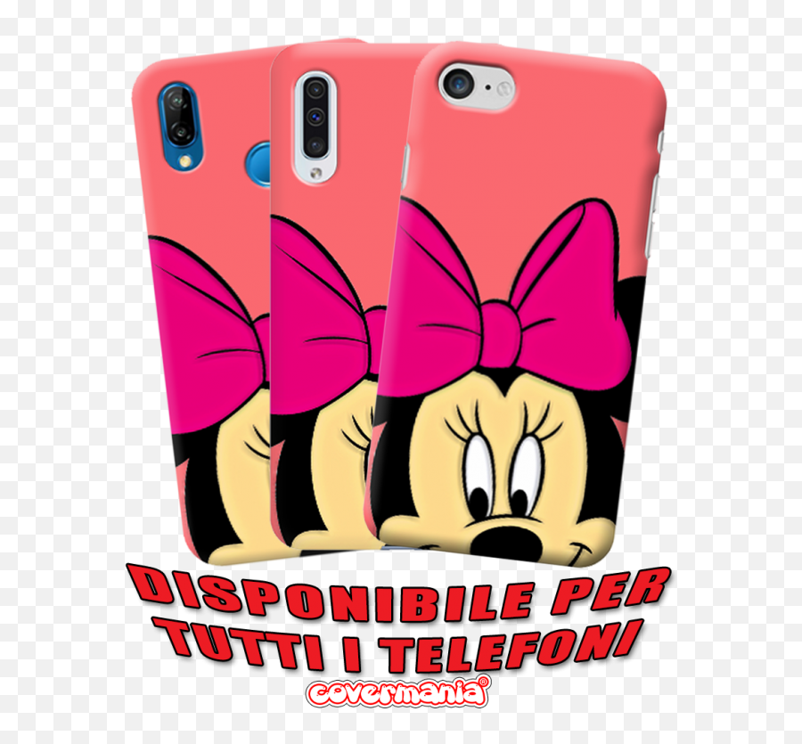 Cover Special Edition Minnie Mouse Per Apple Iphone Samsung Galaxy Huawei Asus Wiko Xiaomi Honor Oneplus - Galaxy A52 Cover Minnie Png,Htc One M9 Star Icon