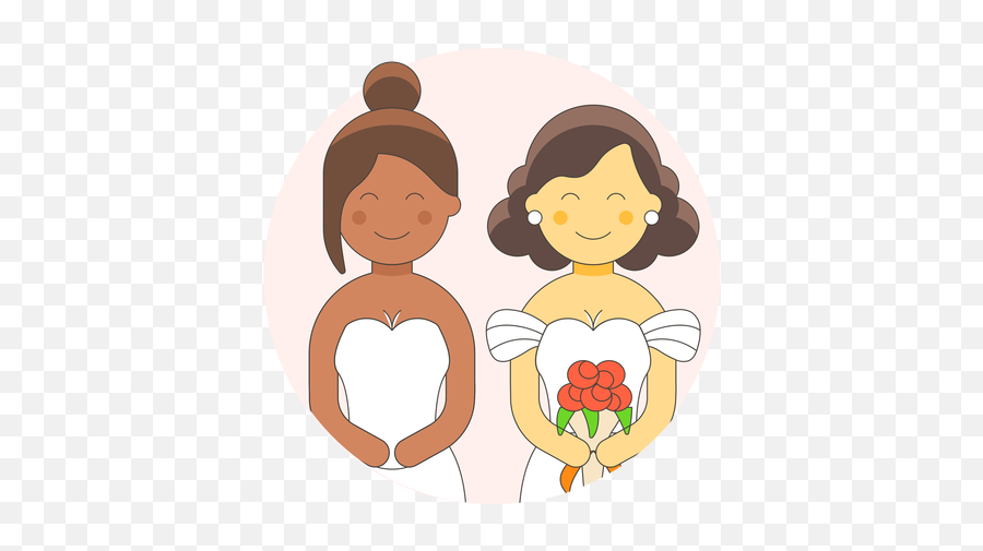 Lesbian Gowns 3 Download - Logo Icon Png Svg Icon Download Lesbianas Png,Wedding Icon Png