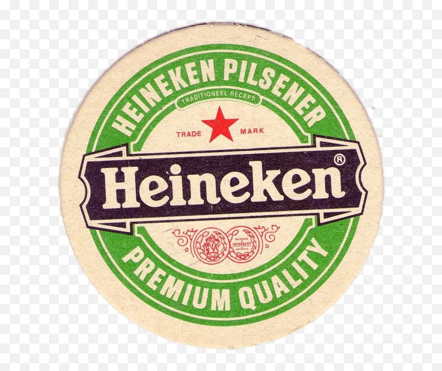 Heineken Beer Coaster Transparent Png - Beer Coasters Png,Heineken Png