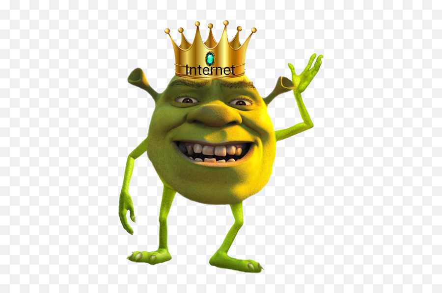 Shrek Wazowski - Shrek Meme Png,Shrek Face Png