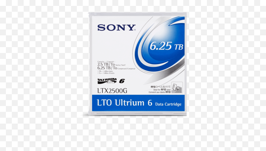 Sony Lto 6 Data Cartridge Ltx2500g Png Tape Icon