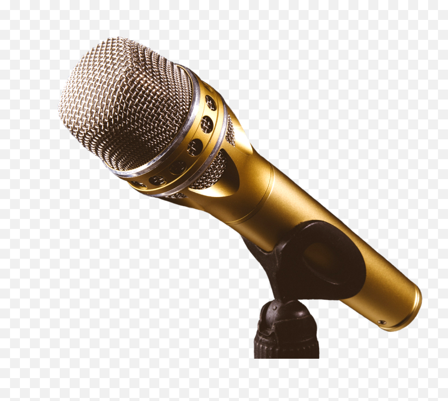 Microphone Vector Transparent - Vintage Microphone Png,Microfono Png