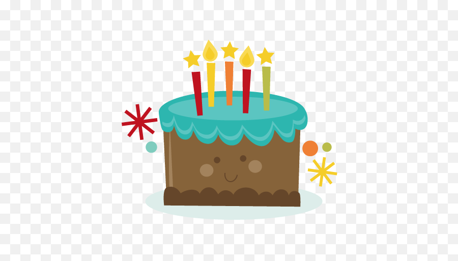Cake Clipart Cute - Birthday Cake Clip Art Cute Png,Birthday Cake Clipart Transparent Background