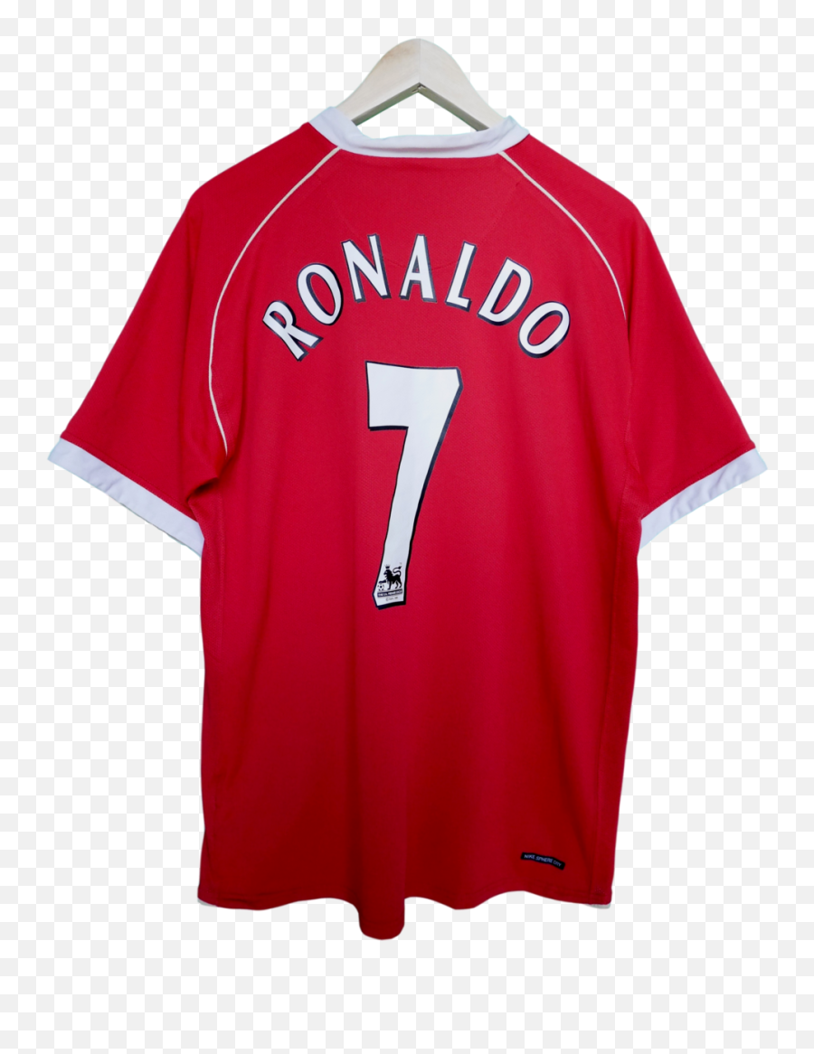 Manchester United Home 2006 - 2007 L Ronaldo 7 U2014 Tortoiseshirt Cristiano Ronaldo Png,Ronaldo Png
