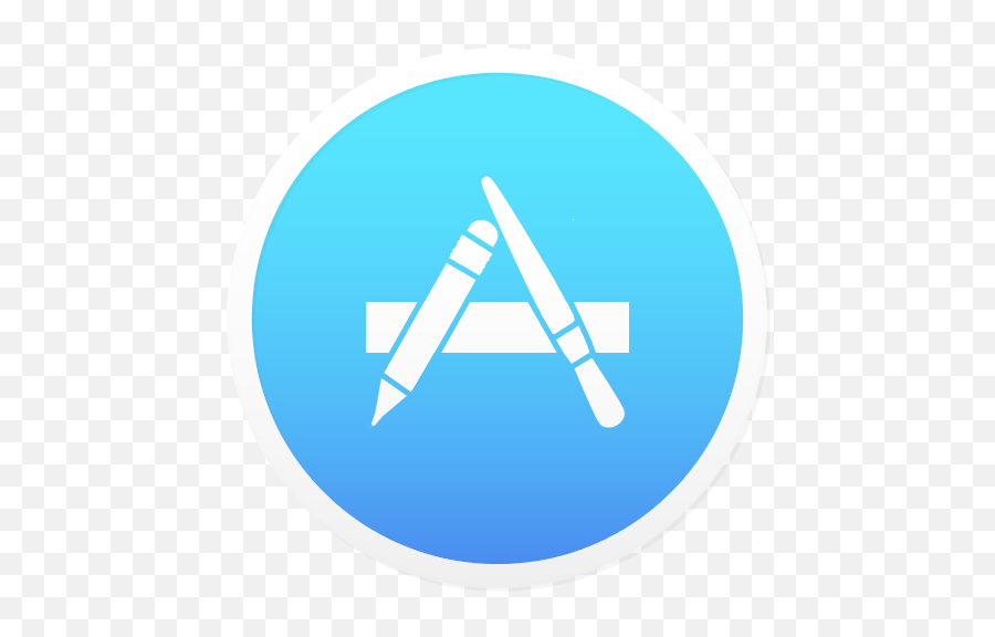 Appstore Free Icon Of Ios7 Desktop Icons - App Store Custom Logo Png,App Store Icon Png