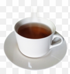 Tea In A White Cup Png Image