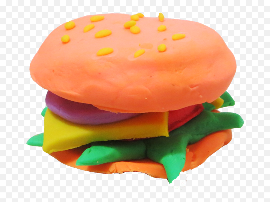 Play Doh Png Picture - Burger With Play Dough,Play Doh Png