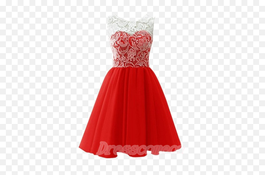 Cocktail Dress Transparent Background - Red Prom Short Png,Dress Transparent Background