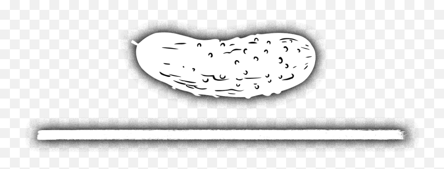 Pittsburgh Pickle Company - Dill Pickle Clipart Black And White Png,Pickle Png