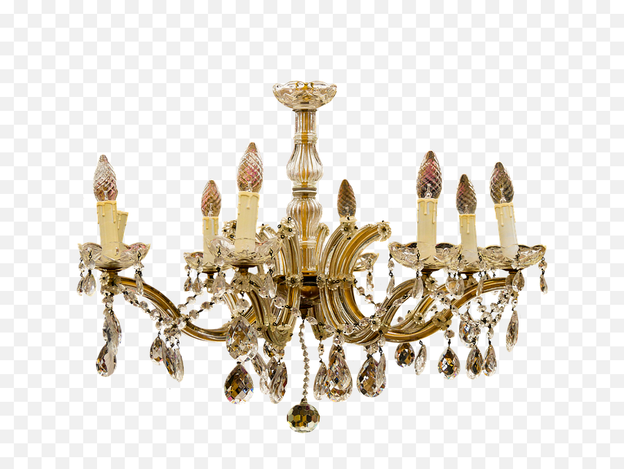 Chandelier Png Pic - Transparent Gold Chandelier Png,Chandelier Png