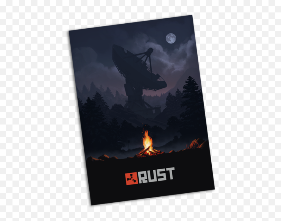 Rust Fire Poster - Poster Png,Campfire Transparent