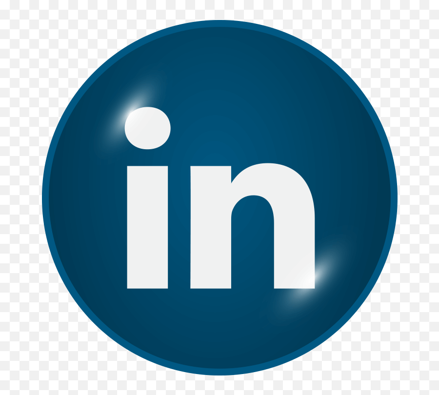 Linkedin Glossy Icon Png Image Free Download Searchpngcom - Circle,Linkedin Icon Png