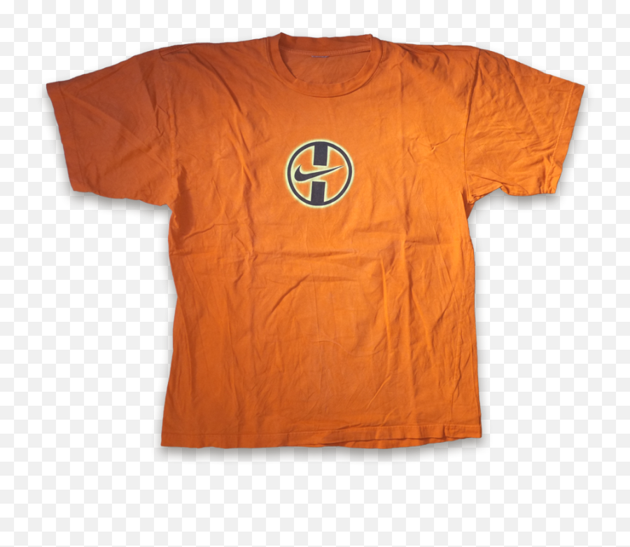 Vintage Nike T - Shirt Xlarge Active Shirt Png,Orange Nike Logo