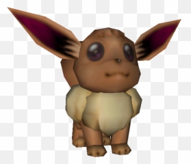 Nintendo 64 - Pokémon Stadium 2 133 Eevee The Models Cartoon Png,Eevee Png