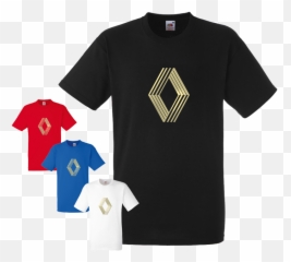 Renault Classic Logo Gold Design - Shirt Harley Davidson png
