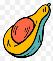 Transparent Png Svg Vector File - Clip Art,Avacado Png