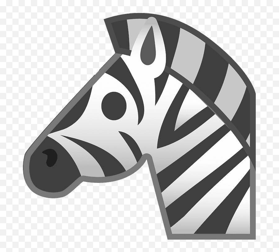 Zebra Emoji Clipart Free Download Transparent Png Creazilla - Zebra Emoji,Zebra Png