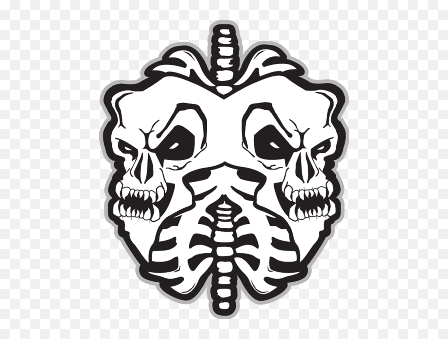 Twiztid - Rib Cage Skulls Psd Official Psds Twiztid Logo Png,Rib Cage Png