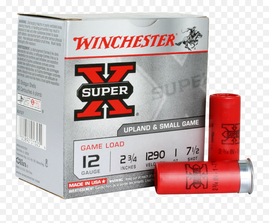 Shotgun Shells Png Transparent - Winchester Super X Game Load 12 Gauge,Shotgun Shell Png