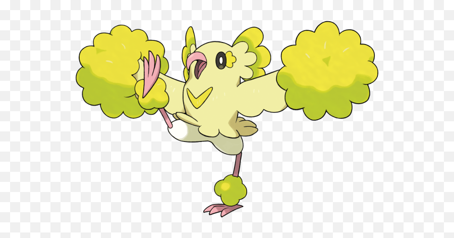 Barelysuper Pokedex - Oricorio Pokemon Png,Pom Pom Png