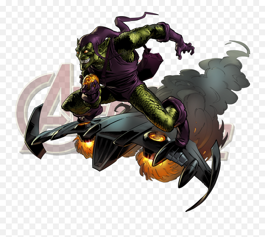 Green Goblin Comic Png Clipart - Marvel Green Goblin Armor,Goblin Png