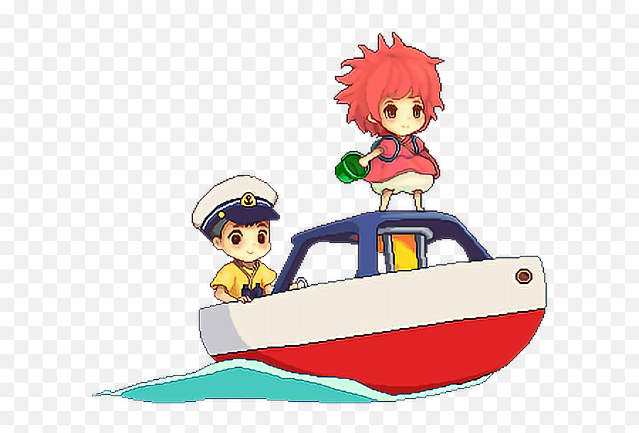 Ponyo Png - Studio Ghibli Gif Transparent,Studio Ghibli Png