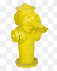 Fire Hydrant Png Clipart Background - Yellow