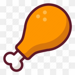 U0027restaurants And Foodu0027 By Irina Mir - Chicken Leg Piece Cartoon Png,Cartoon Food Png