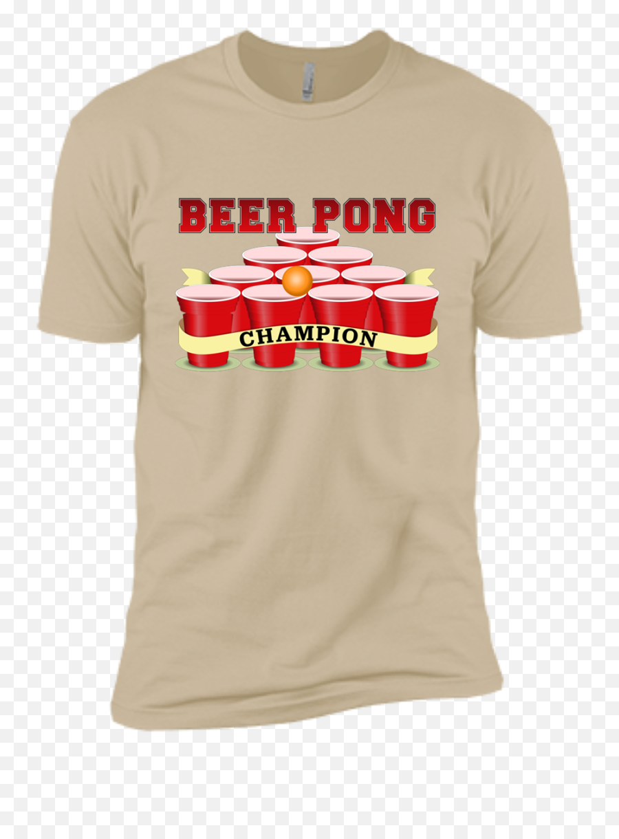 Download Beer Pong Champion Premium Short Sleeve T - Shirt T Lake Travis High School Png,Beer Pong Png
