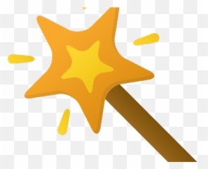 Magical Clipart Wand - png