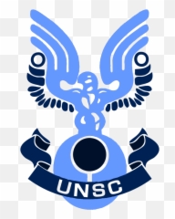 Unsc Navy Crest By Splinteredmatt - Halo Logo Png