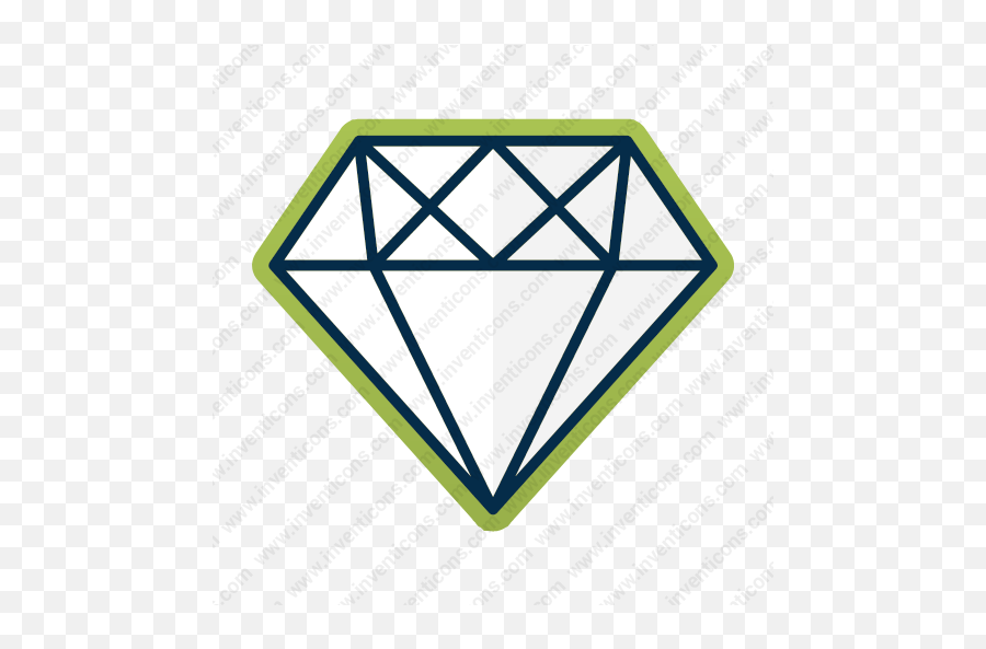 Download Diamond Vector Icon Inventicons - Triangle Png,Diamond Vector Png