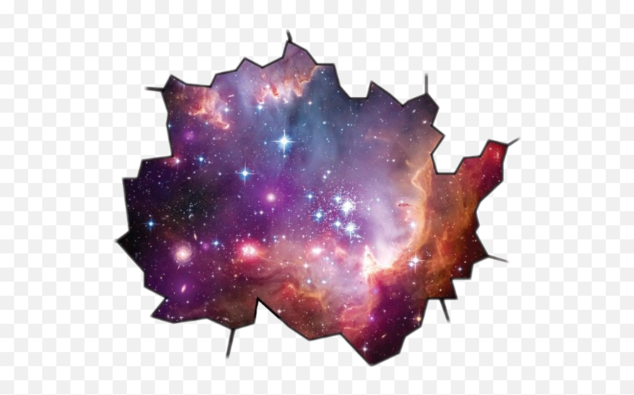 Vinyl Wall Hole Outer Space Stars - Galaxy Space Copyright Free Png,Nebula Transparent