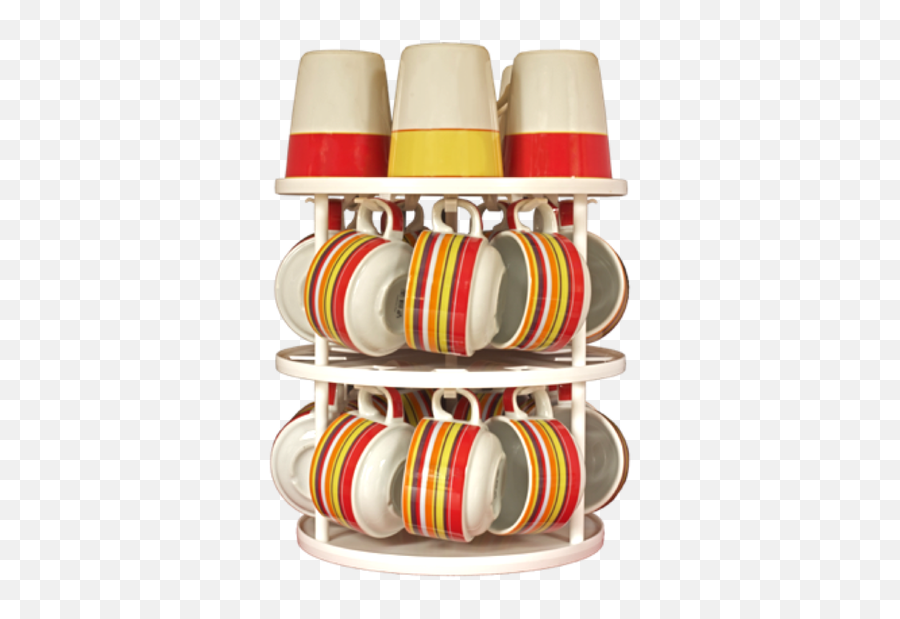 Double Coffee Or Tea Cup Stand - Toy Png,Double Cup Png