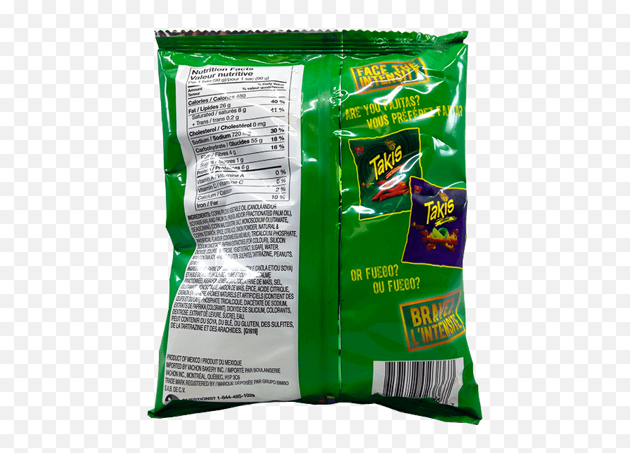 Takis Crunchy Fajita Tortilla Chips - Packet Png,Takis Png