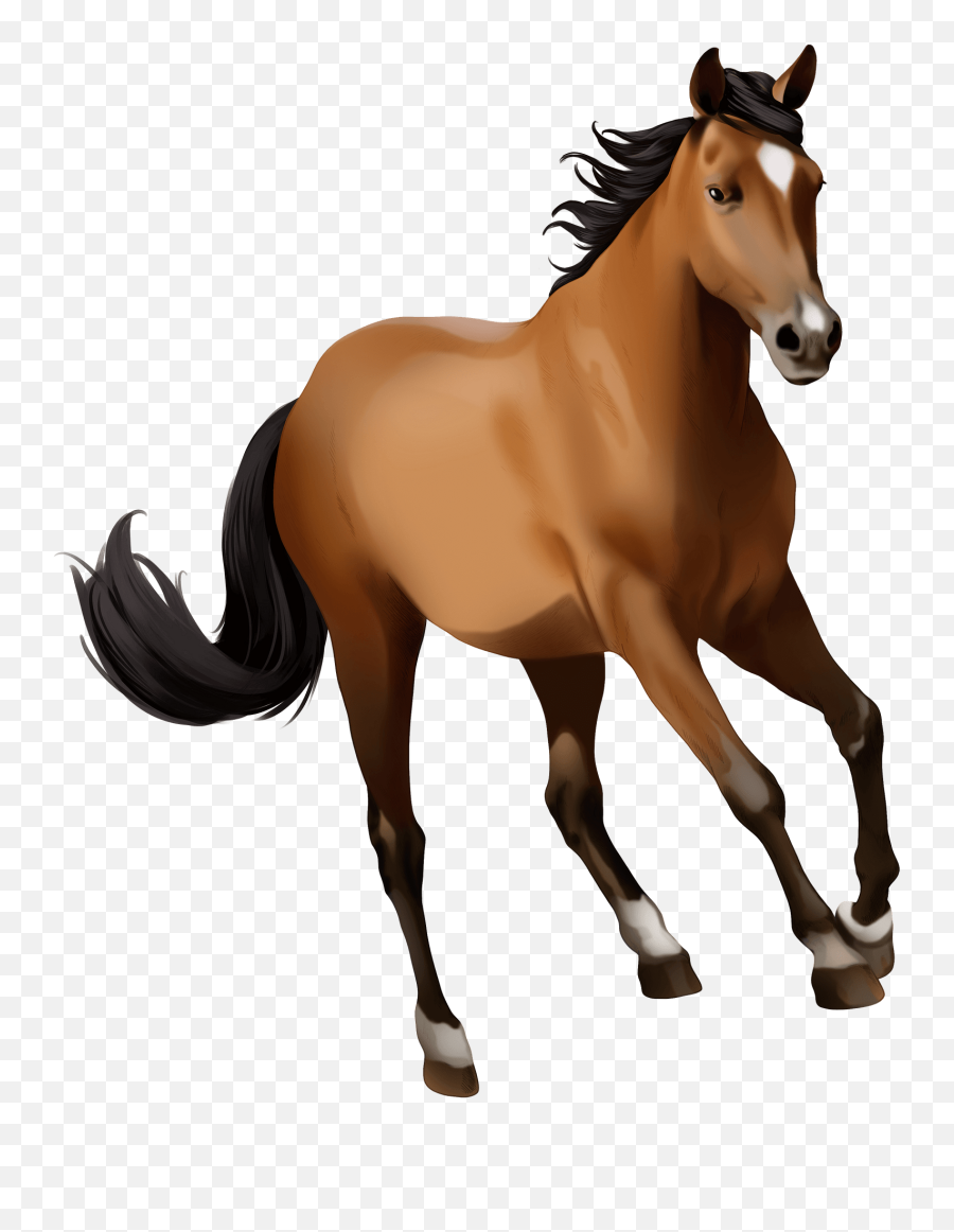 Mustang Mare Clipart - Stallion Png,Mustang Logo Clipart