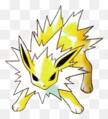 Jolteon Pokemon Drawings Pictures - Jolteon Gen 1 Art Png,Jolteon Transparent