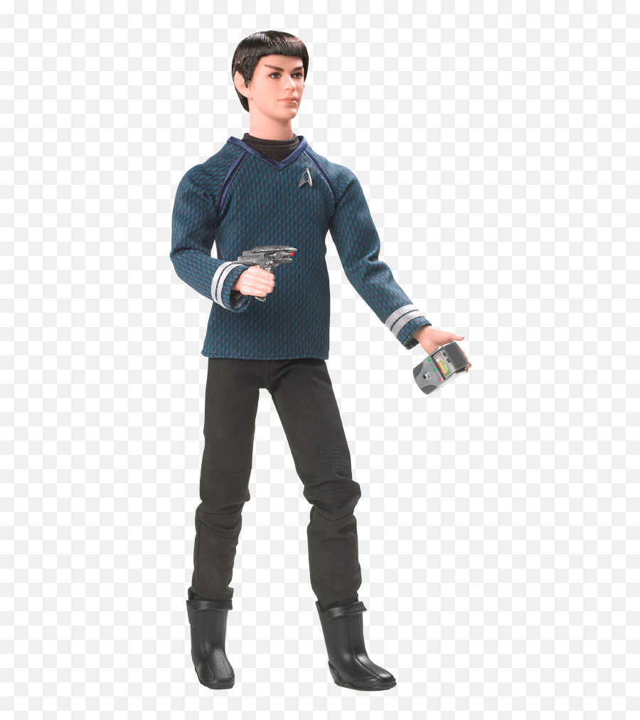 Ken Doll As Mr Spock The Barbie Collection - Star Trek Barbie And Ken Png,Spock Png