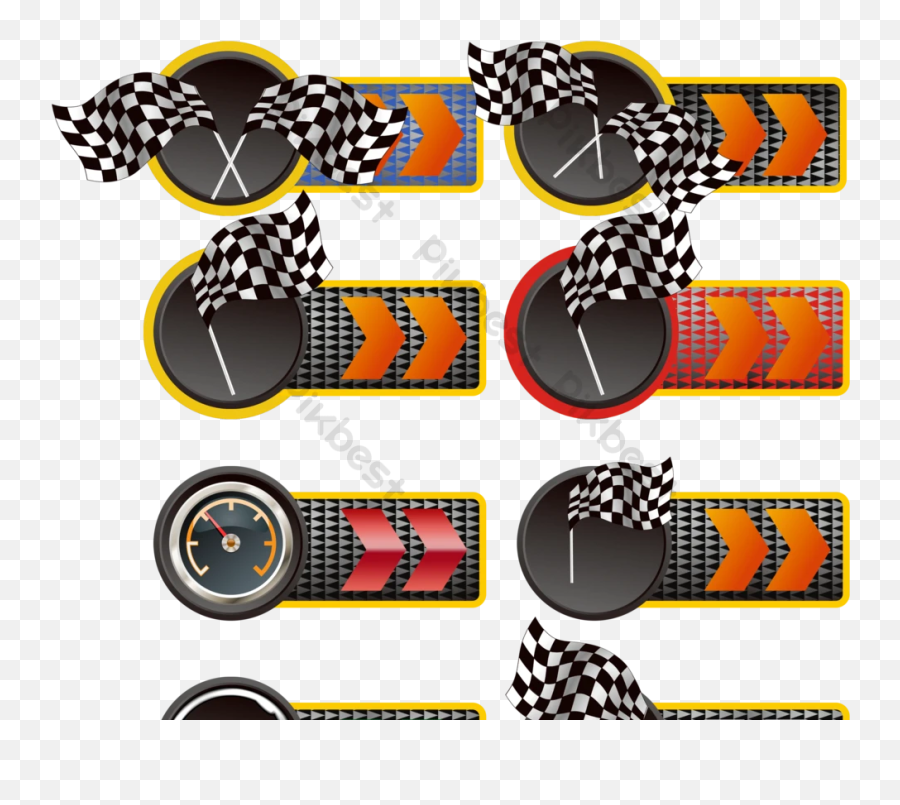 Racing Theme Logo Icon Label Picture - Cylinder Png,Racing Icon