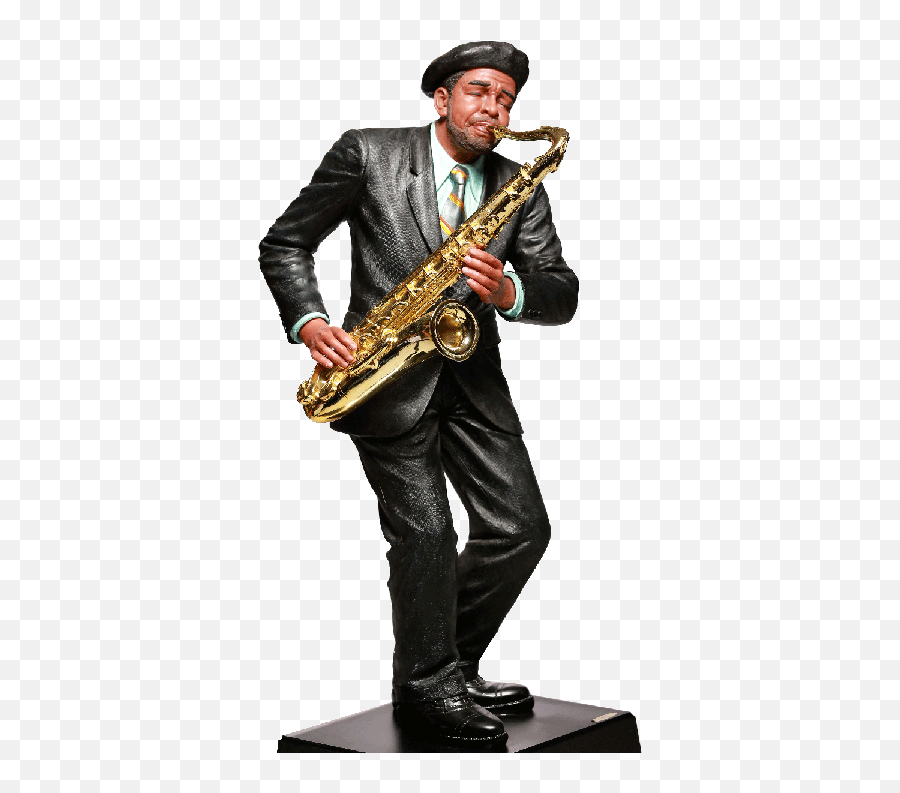 Saxophone Player Png 4 Image - Playing The Saxophone Transparent,Saxophone Transparent Background