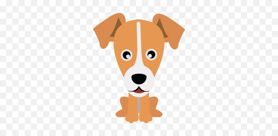 Dog Icon Graphic - Dog Flat Graphics Png,Dog Icon Transparent