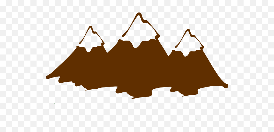 White Mountain Peak Clipart Black - Mountains Cliparts Png,Mountain Peak Icon