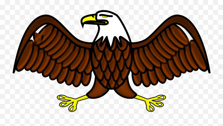 Eagle Bird Symbol Flapping Png - Clipart Of An Eagle,Spread Eagle Icon