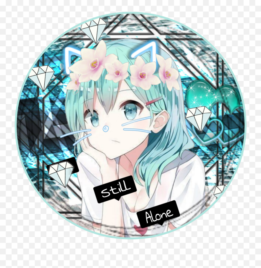 Icon Animegirl Miku Vocaloid Image By Kate - Girly Png,Vocaloid Icon