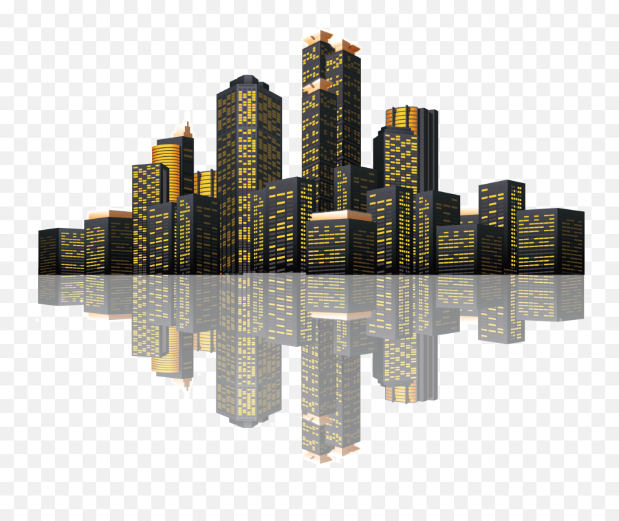 Download Building City Reflection Complex Late Euclidean City Night Vector Png City Clipart Png Free Transparent Png Images Pngaaa Com