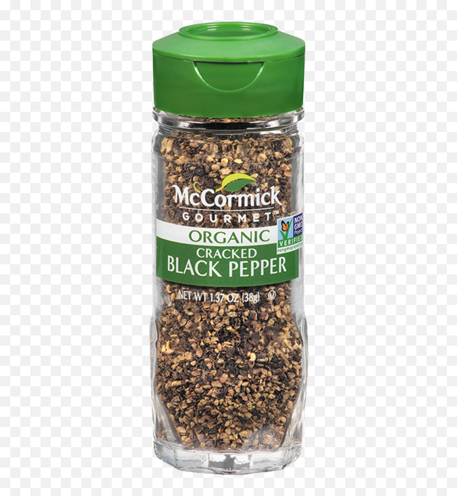 Mccormick Gourmet Organic Black Pepper Cracked - Cumin Png,Cracked Texture Png