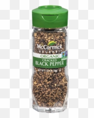 Mccormick Gourmet Organic Black Pepper Cracked - Cumin png