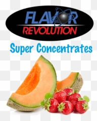 Flavor Revolution Strawberry Cantaloupe Super Strength 10ml - Disney Cruise Line Png,Cantaloupe Png