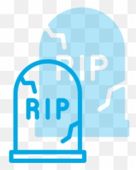 Holyday Halloween Cemetery Grave Stone Yard Rip Free - Halloween Cemetery Free Svg Png,Rfp Icon